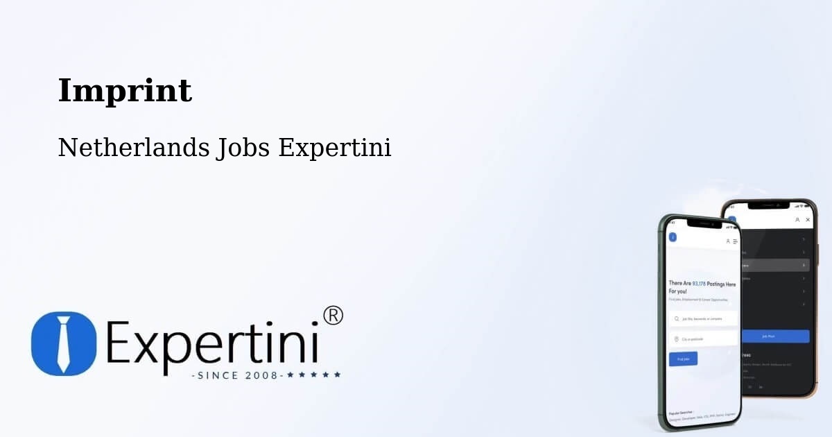Imprint – Drachten - Netherlands Jobs Expertini